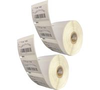 TIANYI-11354 Lot de 2 rouleaux de 1000 étiquettes autocollantes pour imprimantes Dymo Labelwriter & Seiko 57 x 32 mm