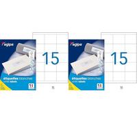 Tianyi-118996 Boîte De 1500 Etiquettes Multi-Usage A4 70 X 50,8 Mm (Lot De 2)