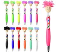 Tianyi-12 Pièces Stylo Fantaisie Enfant, Rigolo À Bille, Kawaii Et Anti Stress Pour L'école, Le Bureau, La Fête D'anniversaire, Aux Cadeaux D'étudiants
