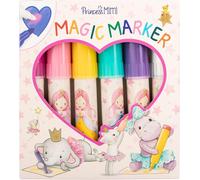 TIANYI-12120 Princess Mimi - Magic Marker, Set de 5 feutres et Un Crayon Magique, pour Dessiner, écrire et décorer