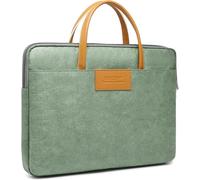 TIANYI-13,3-14 Pouces Sacoche pour Ordinateur Portable en Tissu Tyvek avec Poignée pour MacBook Pro 14 M4 Pro/Max, MacBook Air 13 M4 2025, Zenbook 14, 14 Pouces Chromebook, Latitude, Épicéa