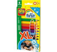Tianyi-14416 Mon Premier Coffret De Crayons De Couleur Pour Les Tout-Petits À Partir De 1 An - 8 Crayons De Couleur, Mixte