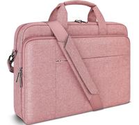 TIANYI-15-15,6 Pouces Imperméable Sacoche de Protection Ordinateur Portable Sac à Bandoulière Serviette pour 15.6"" Lenovo IdeaPad ThinkPad/HP Pavilion 15 Envy 15 / Dell XPS 15 / Apple/ASUS,Rose Rose