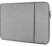 TIANYI-15,6 Pouces Pochette Ordinateur Housse Ordinateur Gris Sacs et Housses pour Housse Macbook Pro Résistante à l'eau Pochette Macbook Pro pour 15.6 HP Lenovo Dell Notebook