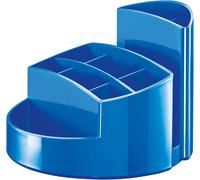 Tianyi-17460-94- Pot À Crayons Rondo - Avec 9 Cases- Bleu