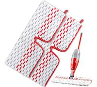 Tianyi-2 Pièces Replacement Microfibre Pad Pour Vileda 1-2 Spraymax Absorbante Recharge Balai Microfibre Kit, Replacement Microfibre Pad Réutilisable, Pour Taches De Nettoyage, Lavage Sol