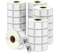 TIANYI-- 20 Rouleaux Étiquettes Compatible avec DYMO S0929120, 25mm x 25mm, 15000 Petites Étiquettes Polyvalentes Pour DYMO LabelWriter 450, 4XL, NON Pour 550 ou 5XL