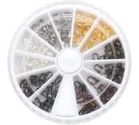 Tianyi-200 Pcs/Box Fournitures De Fabrication De Bijoux, Protecteur En Fil Guardian Wire En Alliage Pour La Fabrication De Bijoux (Assortiment De Coffret 6 Couleurs)