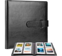 Tianyi-288 Pochettes Album Photo Pour Appareil Photo Fujifilm Instax Square Sq1/Sq6/Sq10/Sq20, Imprimante Kodak Mini 3 Square, Mini 3 Retro, Mini Shot 3 Square, Mini Shot 3 Square Retro (Noir)