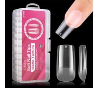 Tianyi-432 Pièces 12 Tailles Différentes Faux Ongles Capsules Ongles Gel Uv Acrylique Pour Nail Art Long Artificiel Ongles Avec Boîte - Carré Court 03