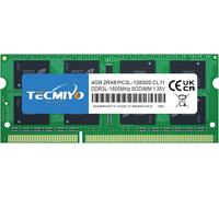 TIANYI-4Go DDR3/DDR3L 1600MHz SODIMM Mémoire RAM PC3/PC3L-12800 2Rx8 1.35V /1.5V CL11 204 Pin Non-ECC Unbuffered Laptop Memory Module RAM pour Ordinateur Portable pour Mac, Intel et AMD System