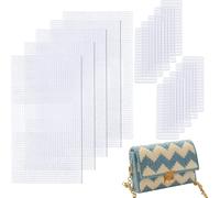 Tianyi-5 Ensembles De Toile De Maille En Plastique Kit De Feuilles De Sac Couverture De Filet En Plastique Accessoires De Sac À Main De Bricolage Pour La Fabrication De Sacs À Main