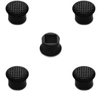 TIANYI-5 pièces Caoutchouc TrackPoint Clavier Souris Casquette Noire avec Un dôme Souple et Un pointeur sur Le Bord de l'ordinateur Portable pour HP Pavilion/Envy/Spectre/EliteBook/Omen/Stream