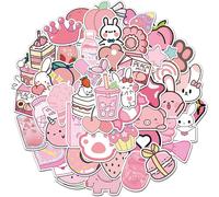TIANYI-50 Pièces Autocollant Kawaii Stickers Set Autocollant Aesthetic-Stickers Fun pour Guitare¿Bouteille¿Ordinateur¿Scrapbook etc