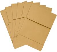 Tianyi-50 Pochettes D'expédition Din B5 Marron 176 X 250 Mm 120g Enveloppes Commerciales Rabat Droit Autocollantes Sans Fenêtre Enveloppes Grand Format Lettre B5 Enveloppes Pochettes D'expédition B5