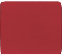 TIANYI-55455R Rouge tapis de souris - Tapis de souris (Rouge, Uniforme, mousse, Universel, 250 mm, 220 mm)