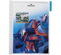Tianyi-560706 Function Panel Plaque Pochette Pvc Pour Document A4 Avec Onglet Coloris Bleu Lot De 5