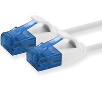 TIANYI-660202 Câble Cat6 Cat.6 Câble réseau Cat 3,0 m - câble patch câble fin (petit diamètre - très flexible) 1000 Mbit/s - 1 pièce - blanc