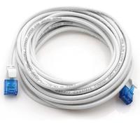 TIANYI-660585 Câble Cat6 Cat.6 Câble Réseau Cat 3,0 m - Câble Patch Câble Mince (Petit Diamètre - Très Flexible) 1000 Mbit/s - Lot de 10 - Blanc