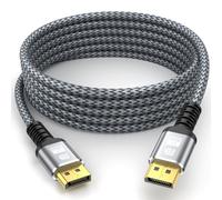 TIANYI-8K DisplayPort Cable,DP 1.4 Cable 7m(8K60Hz,4K@144Hz,2K@240Hz),HBR3 Support 32.4Gbps,Gold Plated Connector,High Refresh Rate for Gaming Monitor,HDR,FreeSync G-Sync,Graphics Card,PC