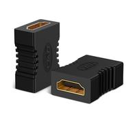 TIANYI-8K HDMI Coupler, 8K@60Hz/4K@120Hz HDMI 2.1 Female to Female Connector HDMI Extender, Support 3D, HDR, HDCP, ARC ,Compatible avec DVD, Blu-ray, TV, Laptop, PC, Monitor, 2 Paquets