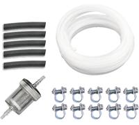 Tianyi-Aim Tools Tuyau De Rechange Pour Chauffage De Stationnement De Voiture Filtre À Huile Brute, Tuyau De Filtre De Carburant 3,5m Kit De Pince Pour Webasto Eberspacher