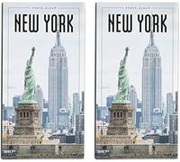 Tianyi-- Album Photo 10 X 15 Cm New York - 96 Pochettes Et Couverture Souple Album Photo Enfant, Album Photo Pochette (Lot De 2)