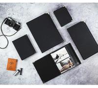 Tianyi-Album Photo À Pochettes ""New York City"" (Pour 200 Photos Au Format 9 Cm X 13 Cm, Taille De L'album De 16,5 Cm X 21 Cm, 100 Pages, En Cuir, Protège Les Photos Et Les Documents) Noir