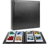 Tianyi-Album Photo Grand Format Avec 192 Poches Pour Les Photos Polaroid Carrées De Type I-Type (88 X 107 Mm) Et Pour Les Images Du Film Instax Wide (108 X 86 Mm) (Noir)