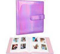 Tianyi-Album Photo Miniature 256 Pochettes Pour Photos Polaroid, Adapté À L'appareil Photo Instantané Fujifilm Instax Mini 11 9 90 8+ 8 7s 50s 40 26 25 Evo Liplay/Imprimante Mini Link Sp-1 (Violet Ma