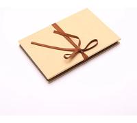 Tianyi-Album Photo Pliant - Album Photo A4 Style Pâte, Album Photo Fait À La Main (20,3 X 30,5 Cm, Papier Kraft Intérieur)