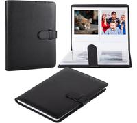 Tianyi-Album Photo Pour Film Instax Wide 3,5 X 4,25, 80 Pochettes Avec Fenêtre Pour Fujifilm Instax Wide 400/300/210/200/Wide Evo/Polaroid 600 I-Type \U2013 Violet