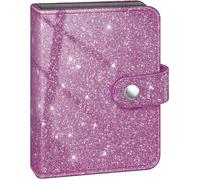 Tianyi-Album Photos Mini Pour Films 2x3 Pouces - Album Portefeuille Avec 52 Photos Pour Fujifilm Instax Mini Appareil Instantané/Polaroid Hi-Print Photos, Kpop Photocard Binder, Violet