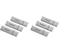 TIANYI-Alu Line Lot de 6 clés USB 2.0 Argenté 32 Go