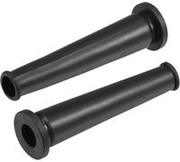 Tianyi-Anti-Traction Cordon Botte Protecteur Câble Manche Tuyau Caoutchouc 69mm Longueur Noir 5 Pcs