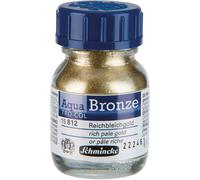 Tianyi-- Aqua-Bronze, Or Pâle Riche, 20 Ml, 15 812 032, Pour Des Effets Métallique Brillants Sur Des Tableaux De Gouache Ou D¿Aquarelles, Papier, Carton, Carton Entoilé Ou Toile