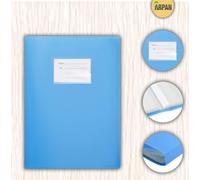 Tianyi-Arpan ¿ Porte-Vues A4 Avec Couverture Flexible Pour L'école, Les Collèges, Les Bureaux, Les Professionnels, Les Entreprises, 62 Pochettes, 124 Vues, Couleur Aléatoire