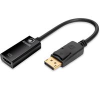 TIANYI-ATLANTIS A04-DP_HDMI Adaptateur Display Port (DP) vers HDMI, 4K 1080p 60 Hz, mâle-femelle pour connecter un PC/Notebook/MAC avec Display Port à un moniteur, projecteur avec entrée HDMI. Câble