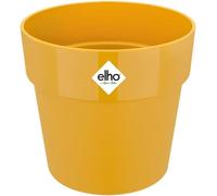 Tianyi-B.For Original Rond 18 - Pot De Fleurs Pour Intérieur - Plastique 100% Recyclé - Ø 18.0 X H 16.5 Cm - Jaune/Ocre