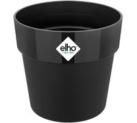 Tianyi-B.For Original Rond 22 - Pot De Fleurs Pour Intérieur - Plastique 100% Recyclé - Ø 22.0 X H 20.3 Cm - Noir/Living Noir