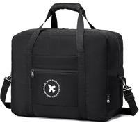 Tianyi-Bagage Cabine 45x36x20 Easyjet Sac De Voyage À Main Léger Sport Gym En Nylon Imperméable Avion Pliable De Weekend Homme Femme Valise Voyage Pour Bagages Camping Randonnée Noir