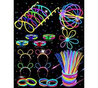 TIANYI-Bâtons Lumineux Party Set-100x Enfants- avec Connecteur- Décoration et Accessoires de Fête, [Multiple]
