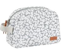 Tianyi-Béaba, Trousse De Toilette Bebe, Trousse De Soin Bebe, Sac Geneve, Tissu Impermeable, 2 Poches Intérieures, Cherry Blossom Gris