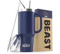 Tianyi-Beast Gobelet Isotherme À Double Paroi En Acier Inoxydable Pour Café, Glace - 1,2 L - Bleu Roi