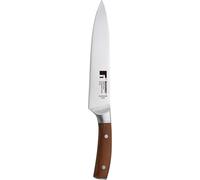 Tianyi-Bergner Wolfsburg - Couteau De Chef 20 Cm - Fabriqué En Acier Inoxydable - Poignée En Bois Haya - Convient Au Lave-Vaisselle Et Aux Professionnels