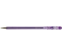 Tianyi-Bk77f Lot De 12 Stylos Bille Pointe Métal 0,7 Mm Encre Violet