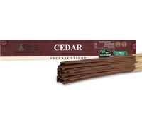Tianyi-Bless-Cedar Lot De 25 Bâtons D'encens 100 % Naturels Faits À La Main Avec Des Produits Chimiques Biologiques Purification Sans Charbon De Bois Relaxation, Positivité, Yoga, Méditation, Parfum