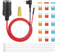 Tianyi-Bonatech Adaptateur Allume-Cigare De 1 M Avec Kit De Fusibles Pour Mini Fusibles Atm Apm Standard (Petit)