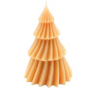 Tianyi-Bougie De Qualité Supérieure En Forme De Sapin De Noël Avec Paillettes - Fabriquée À La Main - Dimensions : H X Ø Env. 12 X 7 Cm