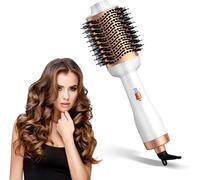 Tianyi-Brosse À Boucler, 3 In 1 Salon One-Step Sèche-Cheveux Volumisant, Brosse Cheveux Brushing Professionnel Avec 3 Températures, Soins Ioniques Pour Sécher,Lisser,Volumiser,Coiffer